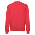 Red - Back - Fruit of the Loom Mens Classic 80-20 Set-in Sweatshirt