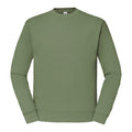 Classic Olive - Front - Fruit of the Loom Mens Classic 80-20 Set-in Sweatshirt