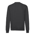 Light Graphite - Back - Fruit of the Loom Mens Classic 80-20 Set-in Sweatshirt