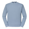 Mineral Blue - Front - Fruit of the Loom Mens Classic 80-20 Set-in Sweatshirt