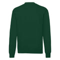 Bottle Green - Back - Fruit of the Loom Mens Classic 80-20 Set-in Sweatshirt