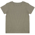 Khaki Green - Front - Larkwood Baby-Childrens Crew Neck T-Shirt - Schoolwear