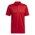 Red - Front - Adidas Mens Performance Polo Shirt