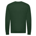 Bottle Green - Back - Awdis Unisex Adult Organic Sweatshirt