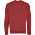 Fire - Front - Awdis Unisex Adult Organic Sweatshirt