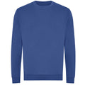 Royal Blue - Front - Awdis Unisex Adult Organic Sweatshirt