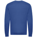 Royal Blue - Back - Awdis Unisex Adult Organic Sweatshirt
