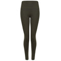 Olive Green - Front - Tombo Womens-Ladies Core Leggings