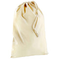Natural - Front - Westford Mill Stuff Drawstring Bag