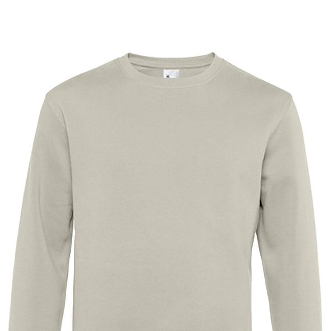 Grey Fog - Back - B&C Mens King Sweatshirt