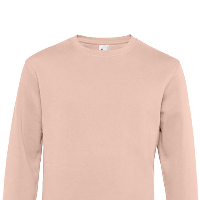 Soft Rose - Back - B&C Mens King Sweatshirt