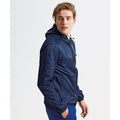 Dark Navy - Pack Shot - Asquith & Fox Mens Shell Lightweight Jacket