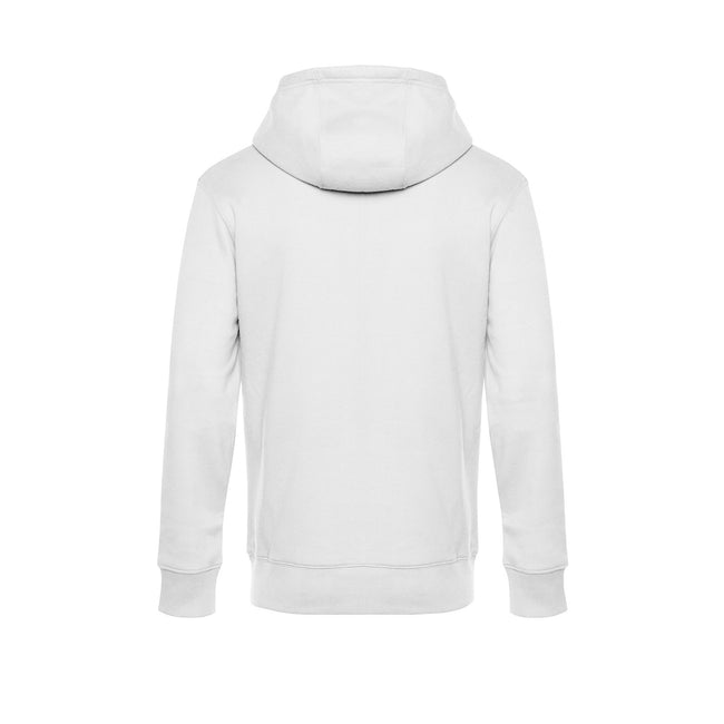 White - Back - B&C Mens Full Zip Hoodie