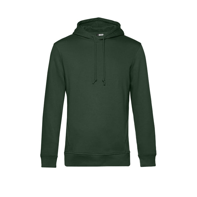 Forest Green - Front - B&C Mens Organic Hoodie