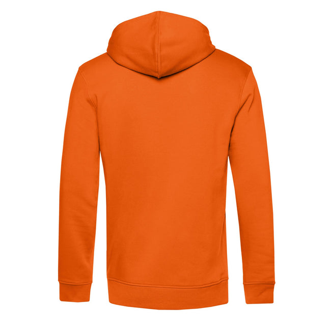 Pure Orange - Back - B&C Mens Organic Hoodie