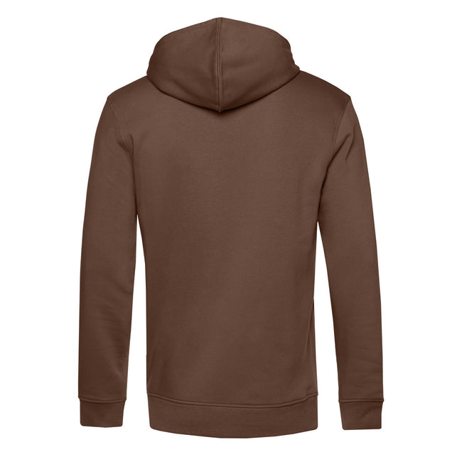 Mocha - Back - B&C Mens Organic Hoodie