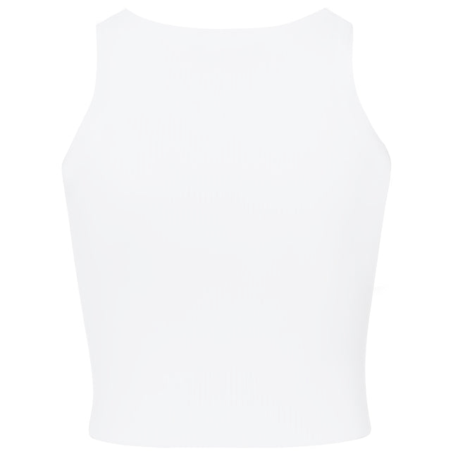 Black - Close up - SF Womens-Ladies Crop Top