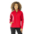 Red - Back - Result Genuine Recycled Mens Softshell Printable Jacket