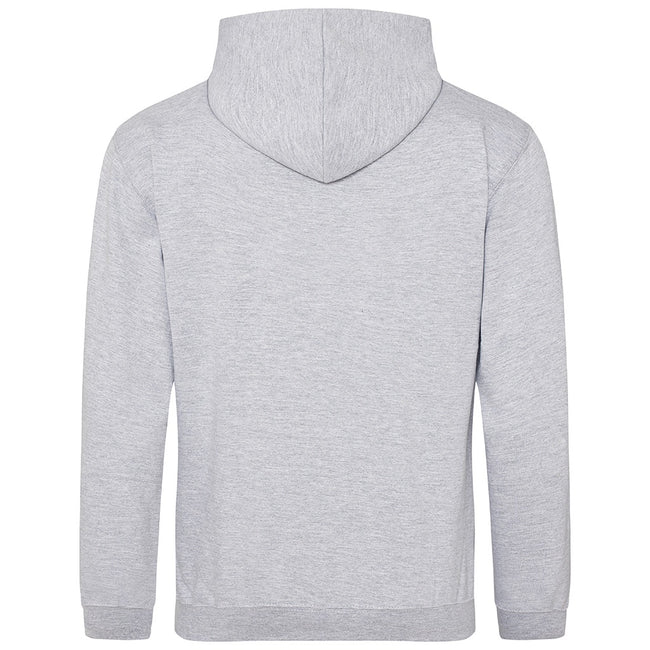 Charcoal Grey - Back - Awdis Mens Organic Hoodie