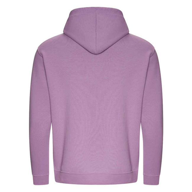 Lavender - Back - Awdis Mens Organic Hoodie