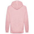 Baby Pink - Back - Awdis Mens Organic Hoodie