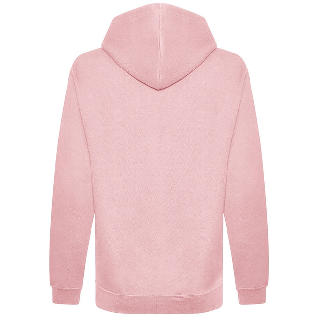 Baby Pink - Back - Awdis Mens Organic Hoodie