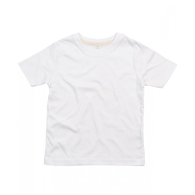 White-Natural - Front - Babybugz Childrens-Kids Supersoft T-Shirt