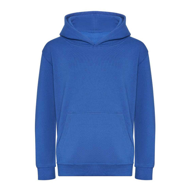 Royal Blue - Front - Awdis Childrens-Kids Organic Hoodie