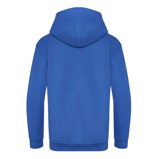 Royal Blue - Back - Awdis Childrens-Kids Organic Hoodie