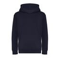 French Navy - Front - Awdis Childrens-Kids Organic Hoodie