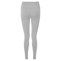 Heather Grey - Back - TriDri Womens-Ladies Knitted City Leggings