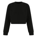 Black - Front - SF Minni Girls Slounge Sweatshirt