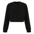 Black - Front - SF Minni Girls Slounge Sweatshirt