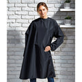Black - Back - Premier Unisex Adult Waterproof Long-Sleeved Salon Gown