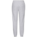 Heather Grey - Back - Fruit Of The Loom Mens Classic 80-20 Jogging Bottoms
