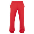 City Red - Front - Build Your Brand Unisex Adult Basic Jogging Bottoms