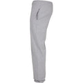 Heather Grey - Lifestyle - Build Your Brand Unisex Adult Basic Jogging Bottoms