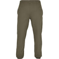 Olive - Front - Build Your Brand Unisex Adult Basic Jogging Bottoms