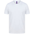 White - Front - Henbury Mens HiCool Performance T-Shirt