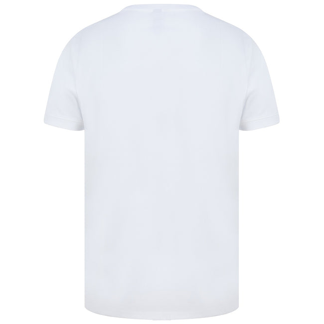 White - Back - Henbury Mens HiCool Performance T-Shirt