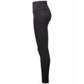 Black - Side - TriDri Womens-Ladies High Shine Leggings