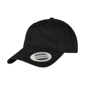 Black - Front - Flexfit Unisex Adult EcoWash Dad Cap