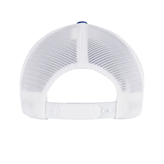 Royal Blue-White - Back - Flexfit Unisex Adult 110 Mesh Two Tone Cap