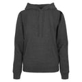 Charcoal - Front - Build Your Brand Womens-Ladies Basic Hoodie