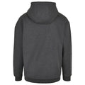 Charcoal - Side - Build Your Brand Mens Basic Oversized Hoodie