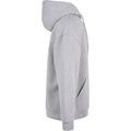 Heather Grey - Pack Shot - Build Your Brand Mens Basic Oversized Hoodie