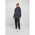 Navy - Back - Build Your Brand Mens Basic Oversized Hoodie