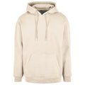 Sand - Front - Build Your Brand Mens Basic Oversized Hoodie
