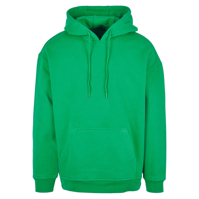 Grass Green - Front - Build Your Brand Mens Basic Oversized Hoodie