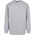 Heather Grey - Front - Build Your Brand Mens Basic Crew Neck Sweatshirt